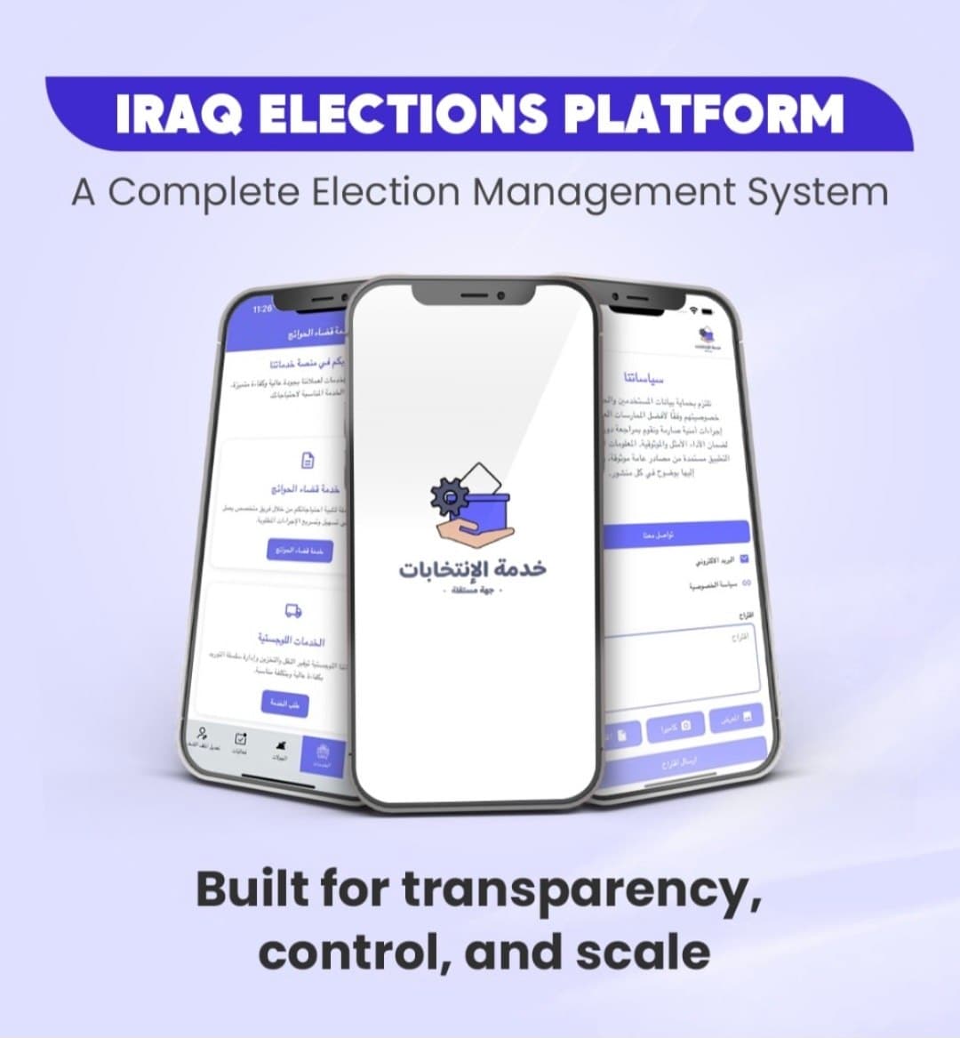 Platform for elections management in Iraq.